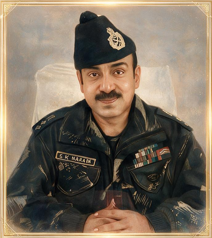 Brig Sujit Narain, community leader from Tower C